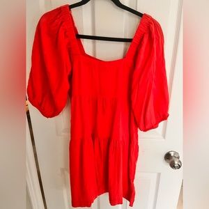 Tags still on nice coral dress